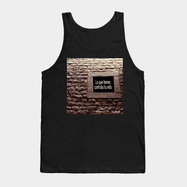 Control your life Tank Top by Begoll Art